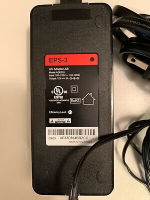 New Delta Electronics EPS-3 ADE033 12V DC 3A AC Adapter